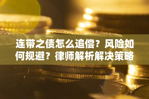 武汉连带之债怎么追偿？风险如何规避？律师解析解决策略
