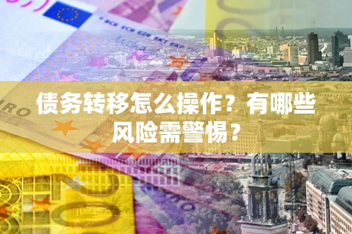武汉债务转移怎么操作？有哪些风险需警惕？
