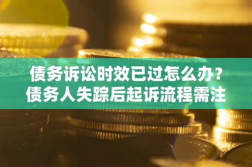 武汉债务诉讼时效已过怎么办？债务人失踪后起诉流程需注意什么？
