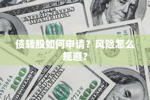 武汉债转股如何申请？风险怎么规避？
